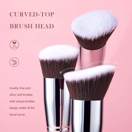 Jessup Professional Single Face Foundation Blush Makeup Brush Cosmetic Synthetic Hair