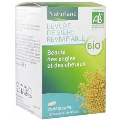 Naturland Revivable Organic Brewer's Yeast Food Supplement 75 Vegecaps