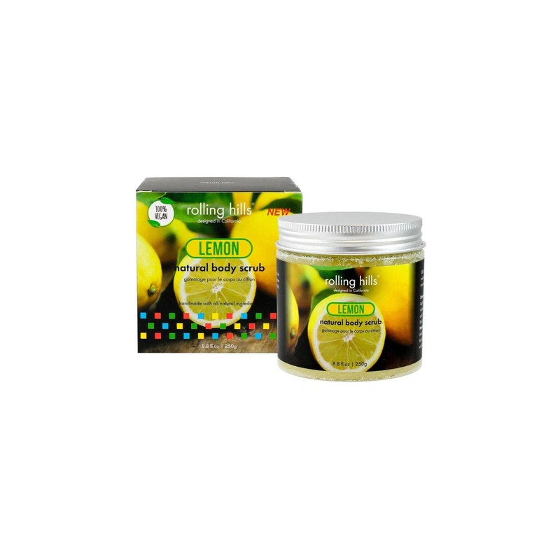 Rolling Hills Rolling Natural Body Scrub Lemon