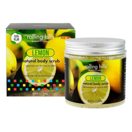 Rolling Hills Rolling Natural Body Scrub Lemon