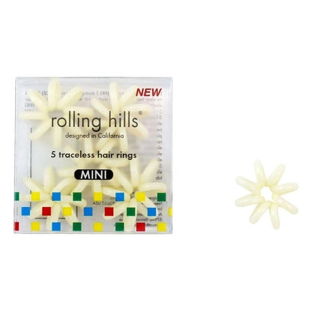 Rolling Hills Rolling Hair Rings Mini Beige