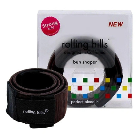 Rolling Hills Rolling Bun Shaper Brown