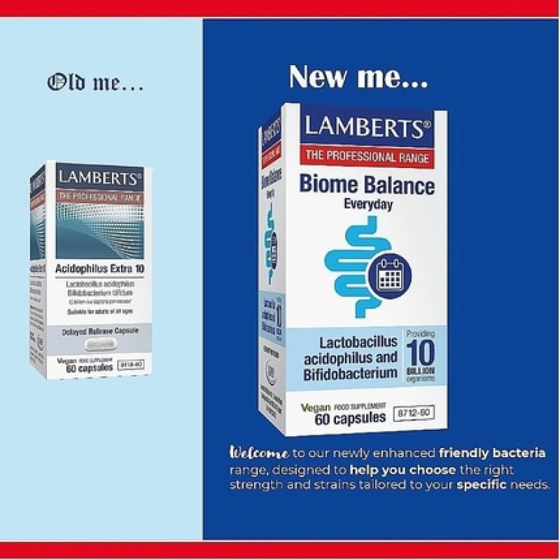 Lamberts Biome Balance Everyday 10 Billion CFU with Lactobacillus