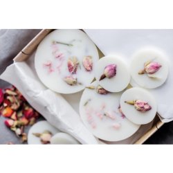 Stoneglow Elements Collection Light Blush Rose & Peony Scented Soy Wax 124g