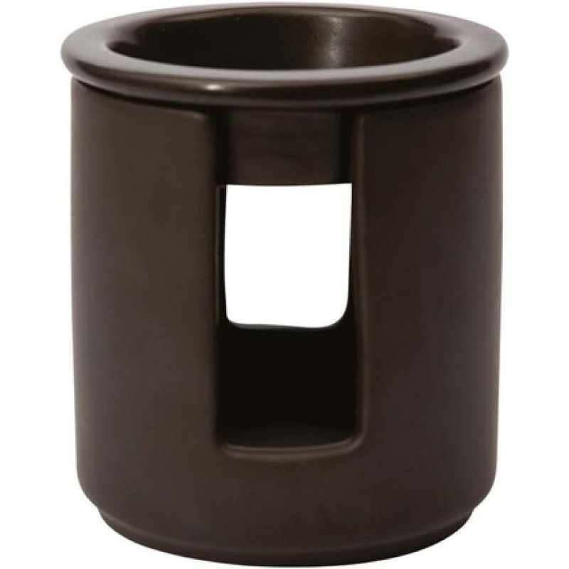 Stoneglow Modern Classics Collection Ceramic Wax Melter Black