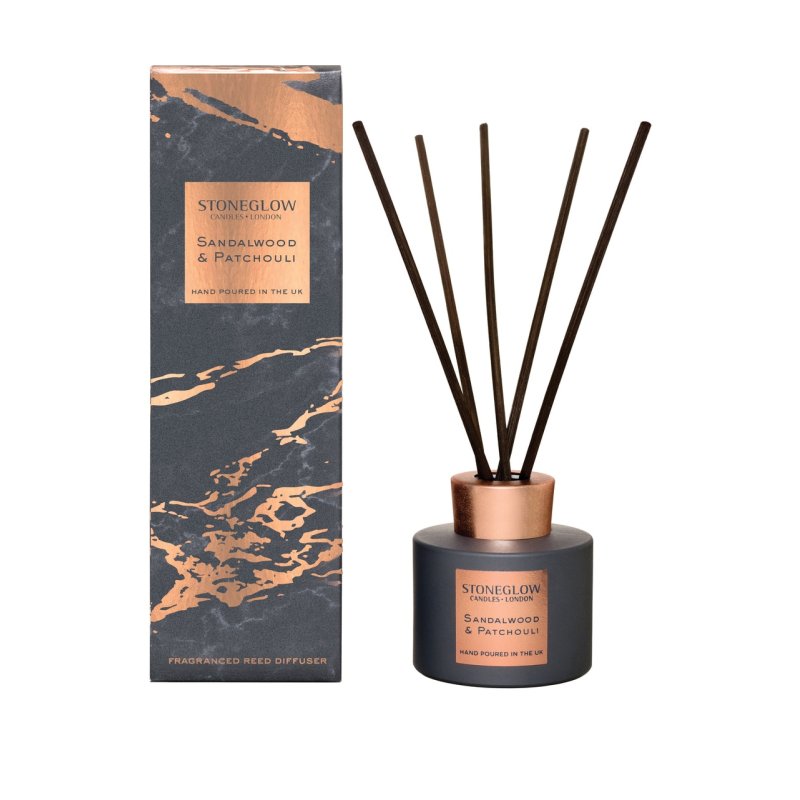Stoneglow Reed Diffuser Luna Collection Sandalwood & Patchouli 120ml