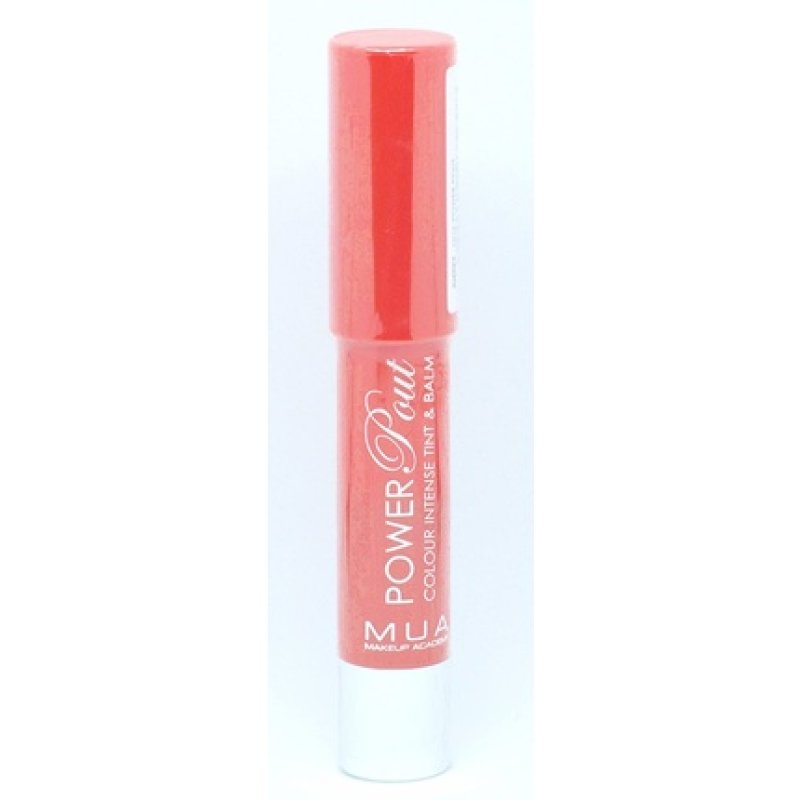 MUA Power Pout Colour Intense Tint and Balm Justify