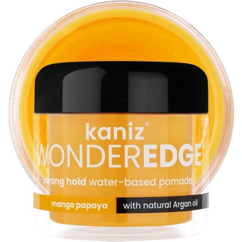 Kaniz Wonder Edge Mango Papaya Water Based Pomade 120ml Yellow