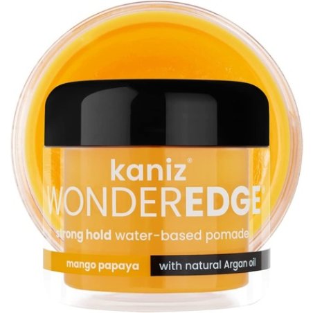 Kaniz Wonder Edge Mango Papaya Water Based Pomade 120ml Yellow