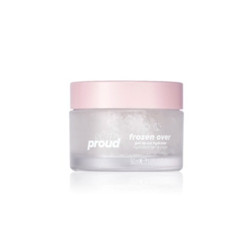 SKIN PROUD Frozen Over Face Moisturizer Gel with Hyaluronic Acid 1.7 Oz