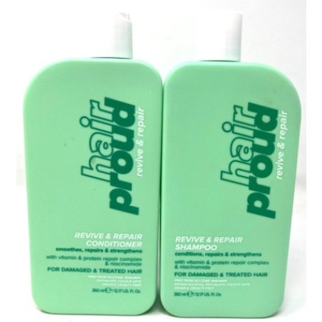 Hair Proud Revive & Repair Shampoo & Conditioner 12.17 fl oz