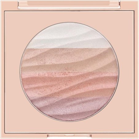 W7 Afterglow Blusher & Highlight Compact - Pink & Gold Glowing Pressed Powder