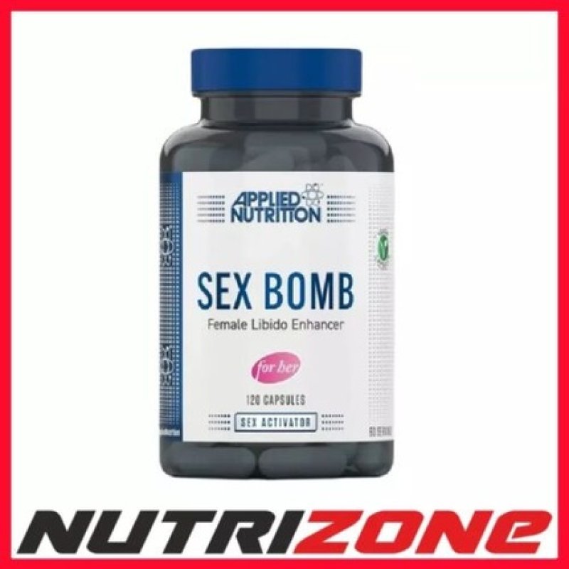 Applied Nutrition Sex Bomb Female Libido Enhancer with Zinc, Maca, and Ashwagandha 120 Capsules