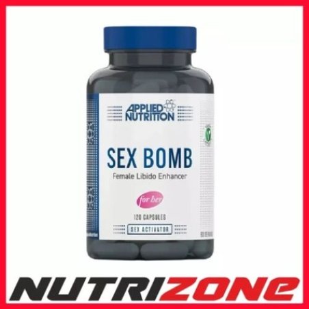 Applied Nutrition Sex Bomb Female Libido Enhancer with Zinc, Maca, and Ashwagandha 120 Capsules