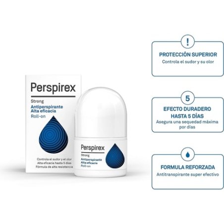 Perspirex Antiperspirant Against Heavy Sweating Deodorant Roller 20ml