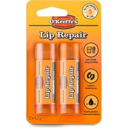 O'Keeffe's Lip Repair Unscented Duo Blister - Perfect For Dry Lips
