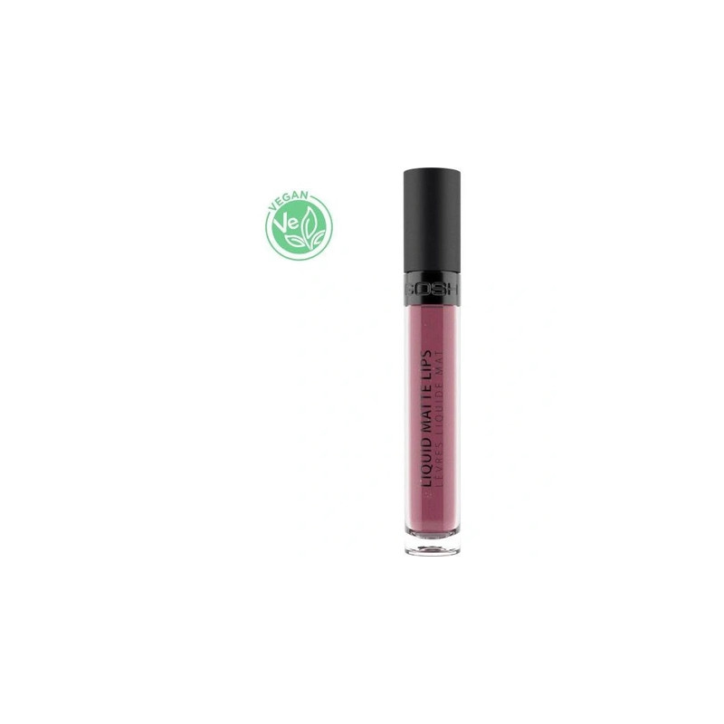 Gosh Copenhagen Liquid Matte Lips 012 Rouge Maroon - 4 Milliliters