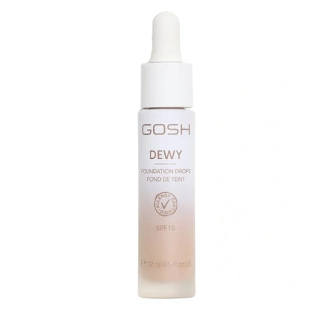 Gosh Copenhagen Gosh Dewy Foundation Drops 008 Tan - 15ml