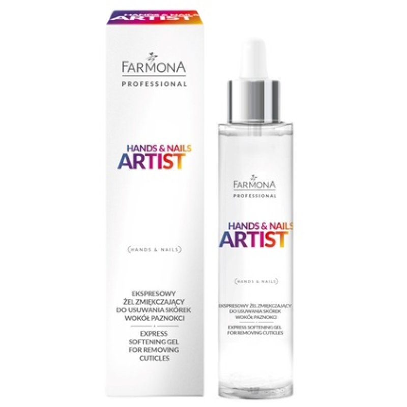 Farmona Professional Hands Nails Artist Express Softening Gel For Removing Cuticles Around Nails 50ml