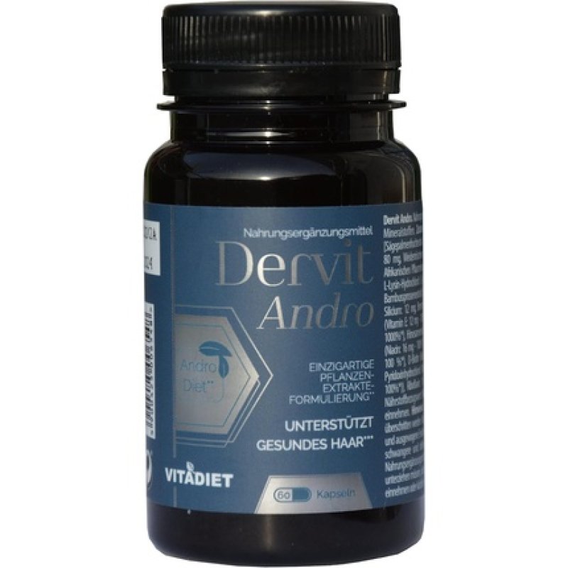 Dervit DHT Blocker for Androgenetic Hair Loss 60 Capsules