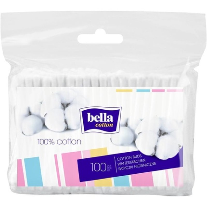 Bella Cotton Buds Foil 100 Pieces