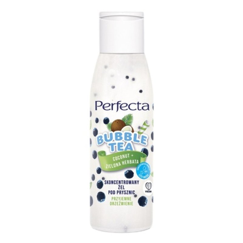 Perfecta Bubble Tea Shower Gel Coconut Green Tea 100ml