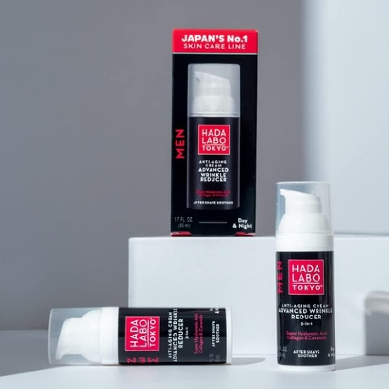 Hada Labo Tokyo Men Anti-Aging Hyaluronic Cream Wrinkle Reducer