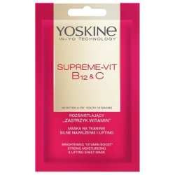 Yoskine Supreme Vitamin B12 & Vitamin C Mask In A Patch 20ml