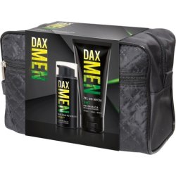 Dax_Set Men 3-In-1 Washing Gel 180ml Soothing Aftershave Balm 100ml Cosmetic Bag