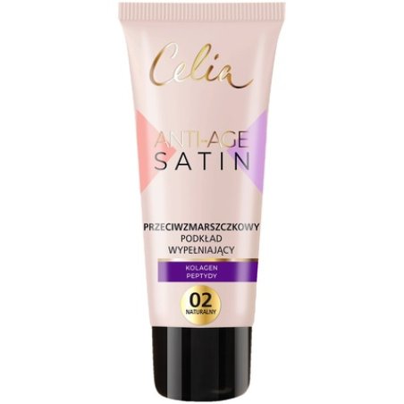 Celia Satin Anti-Age Foundation Against Wrinkles 02 30ml