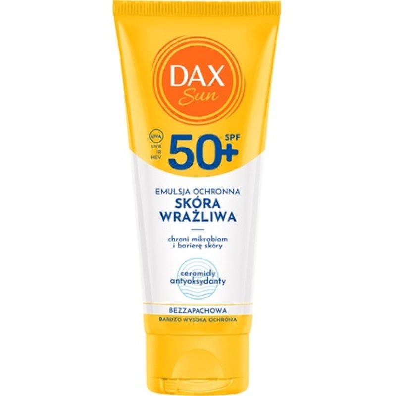 Dax Sun Protective Emulsion For Sensitive Skin Spf50 100ml