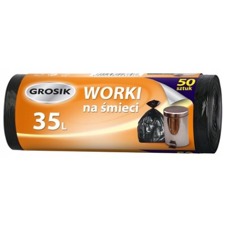 Grosik Trash Bags 35l 50 Pieces