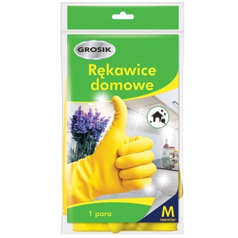 Grosik Household Gloves Size M 1 Pair