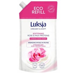 Luksja Creamy Liquid Soap Rose Refill 400 Ml