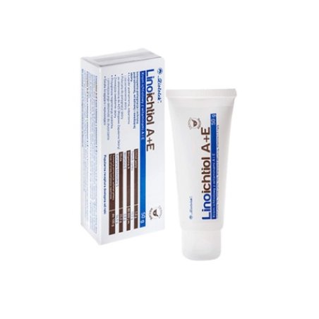Linoichtiol A E Ichthammol Cream with Vitamins A and E 50g