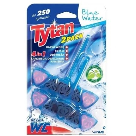 Tytan Ocean Scented Wc Hanging Air Freshener - 2 X 40 Grams