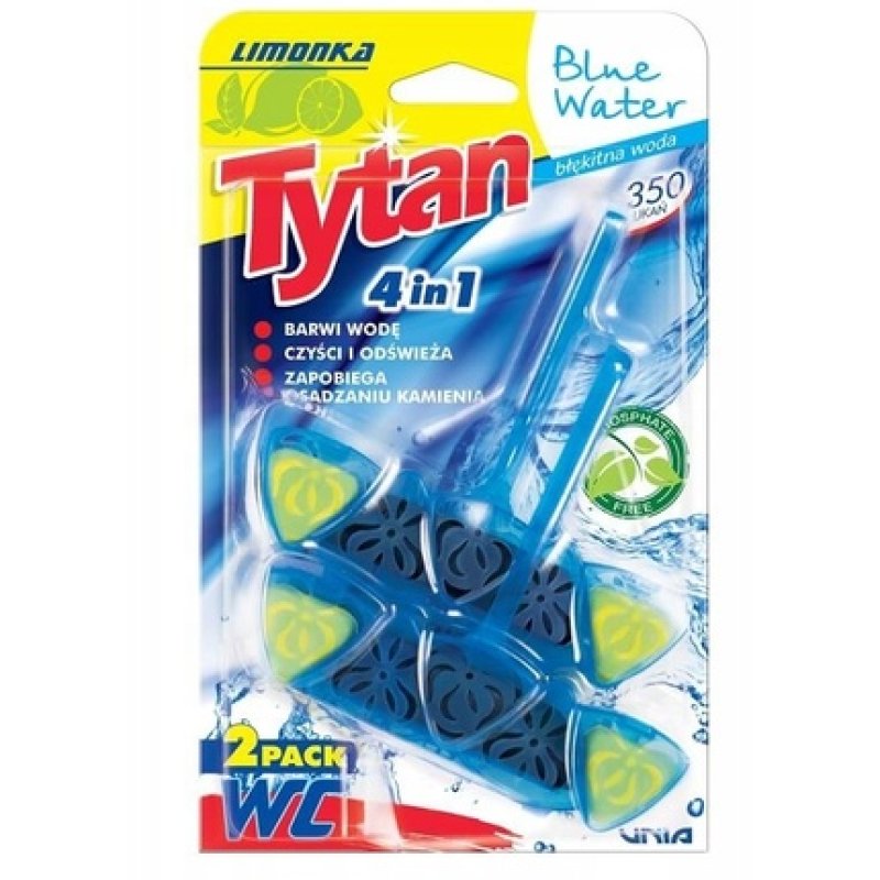 Tytan Toilet Hanging Freshener Lime 2 X 40 Grams