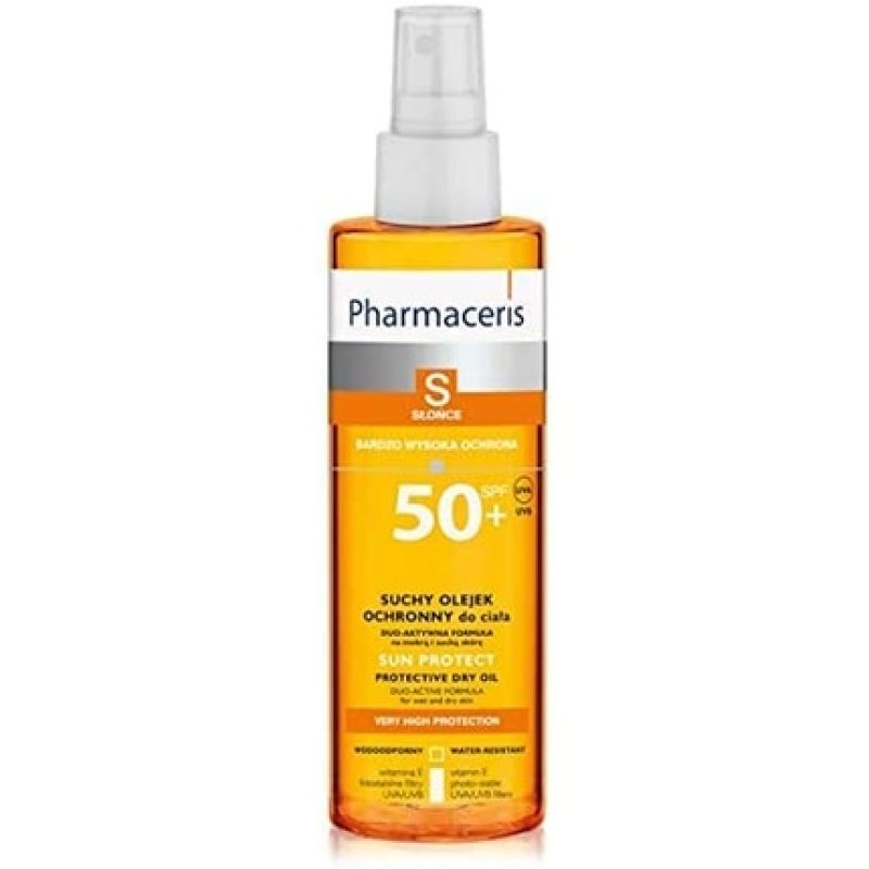 Pharmaceris S Sun Protect - Dry Protective Body Oil Spf 50 - 200 Ml