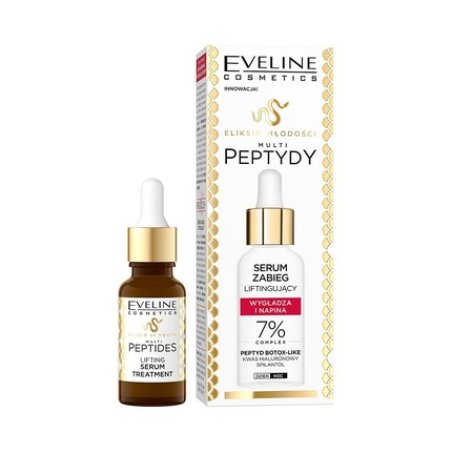 Eveline Cosmetics Elixir of Youth Peptide Serum Lifting Treatment 18ml