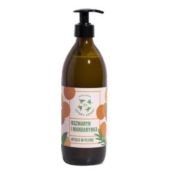 Natural Liquid Soap Rosemary and Mandarin 500ml