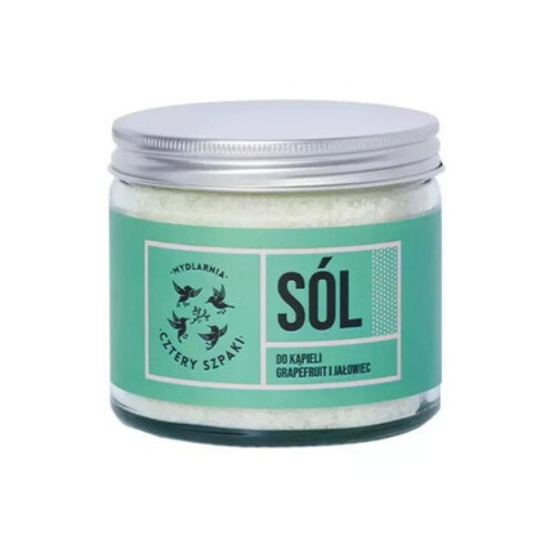 Mydlarnia Cztery Szpaki Grapefruit and Juniper Bath Salt 320g