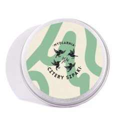Kremowo-Miętowa Mydlarnia Cztery Round Shampoo/Conditioner Tin
