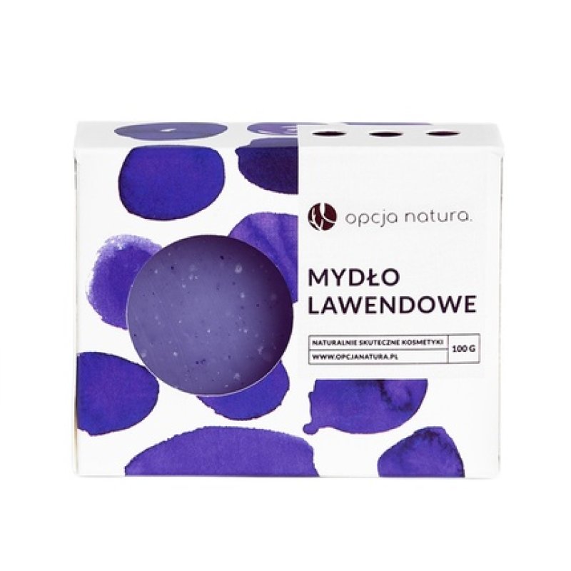 Opcja Natura Lavender Moisturizing And Caring Soap 100g