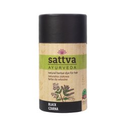 Sattva Natural Herbal Dye For Hair - Black, 150g