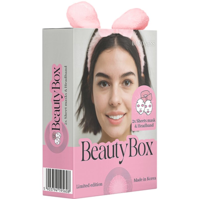 Baroness Beauty Box Set: Headband 2 Masks