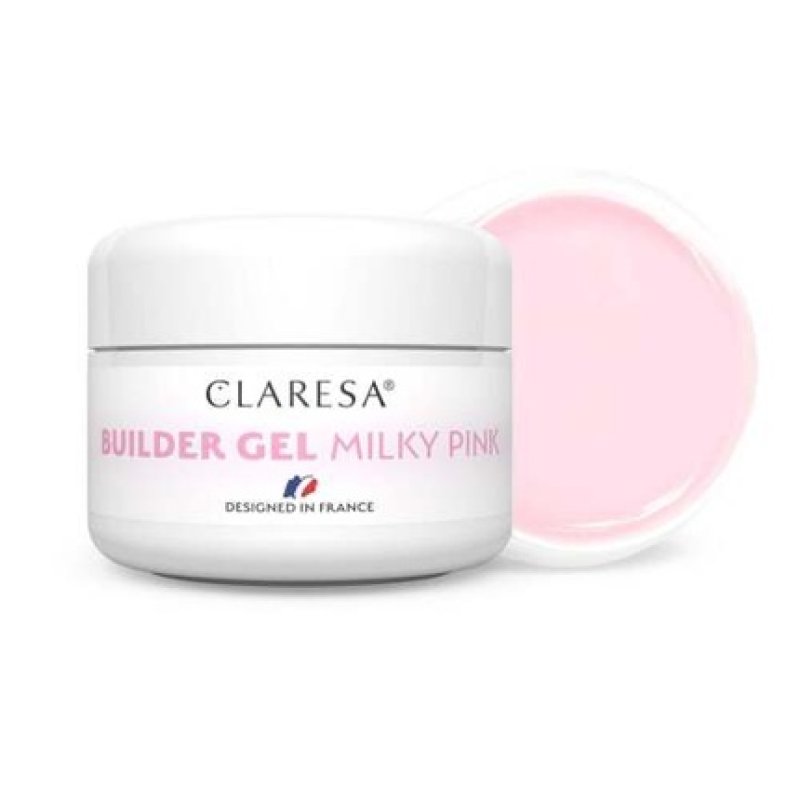 Claresa Professional Builder Gel for Nails Milky Pink 15g