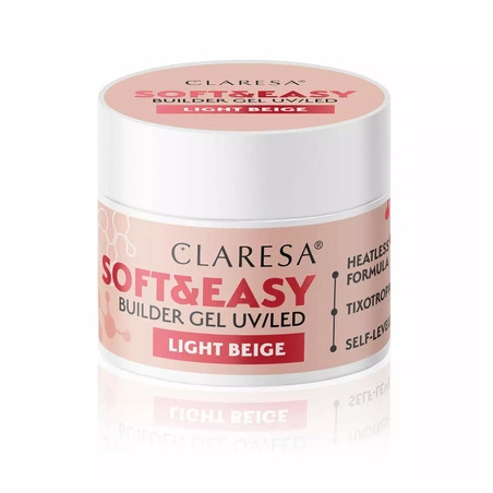 Claresa Light Beige Nail Builder Gel - 12g