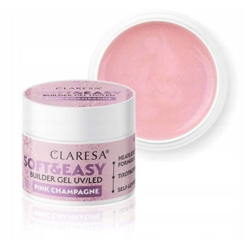 Claresa Soft & Easy Builder Gel 90g Blinking Pink