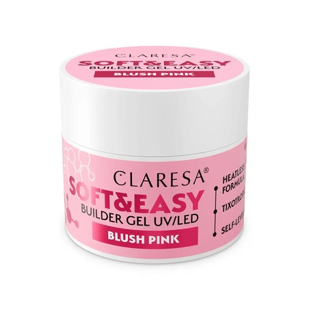 Claresa Blush Pink Nail Builder Gel 45g