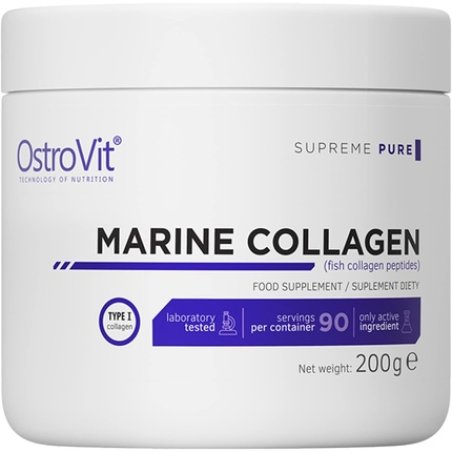 Ostrovit Marine Collagen 2200mg High Dose 200g Powder